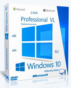 Microsoft Windows 10 Professional VL x86-x64 22H2 RU by OVGorskiy 09.202